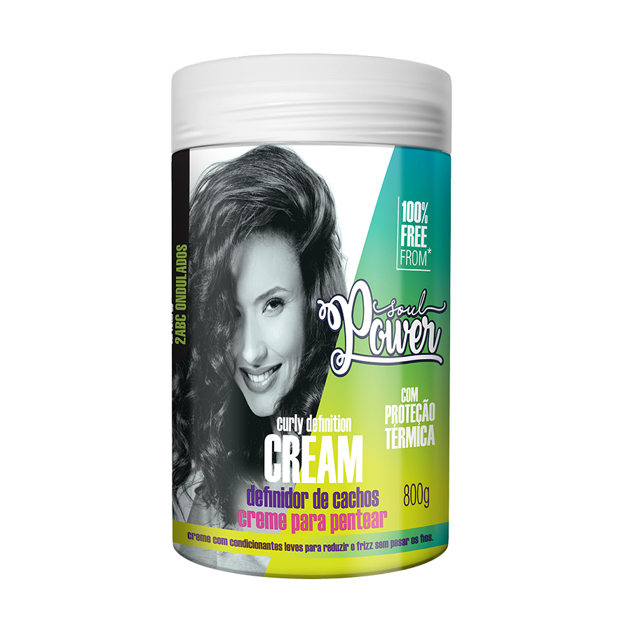 CREME PARA PENTEAR CURLY DEFINITION CREAM SOUL POWER 800G