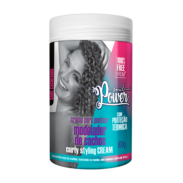 CREME PARA PENTEAR CURLY STYLING CREAM SOUL POWER 800G