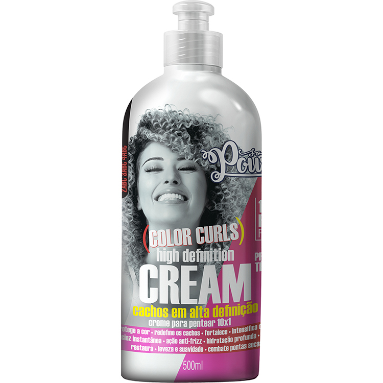 CREME PARA PENTEAR COLORAÇAO CURLS HIGH DEFINITION CREAM 500ML