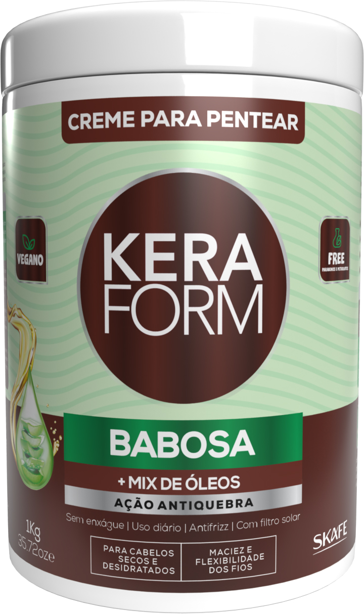CREME PARA  PENTEAR KERAFORM BABOSA 1KG