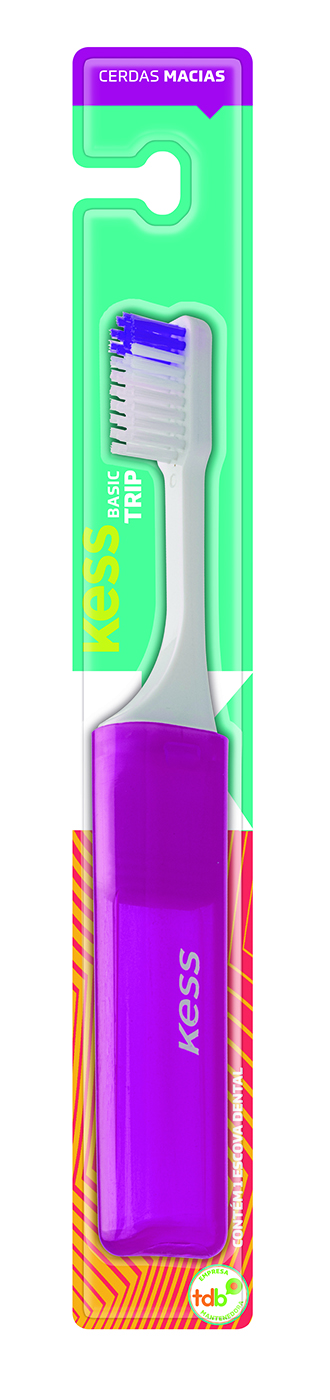 Escova Dental Kess Compact Basic Viagem 2563