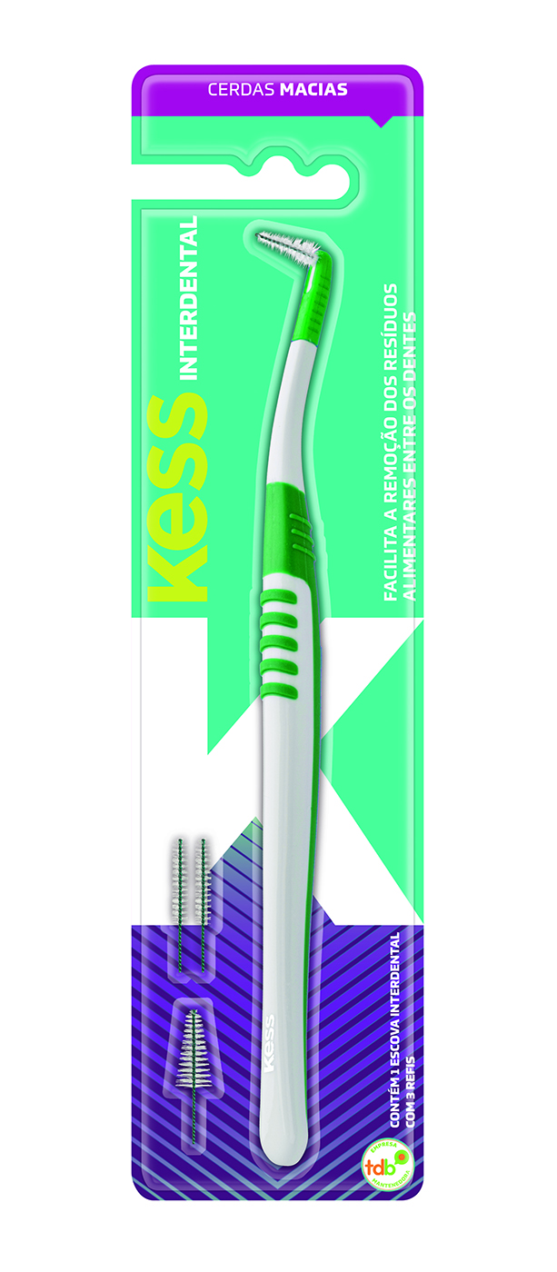 Escova Interdental Kess com 4 Refis 1990