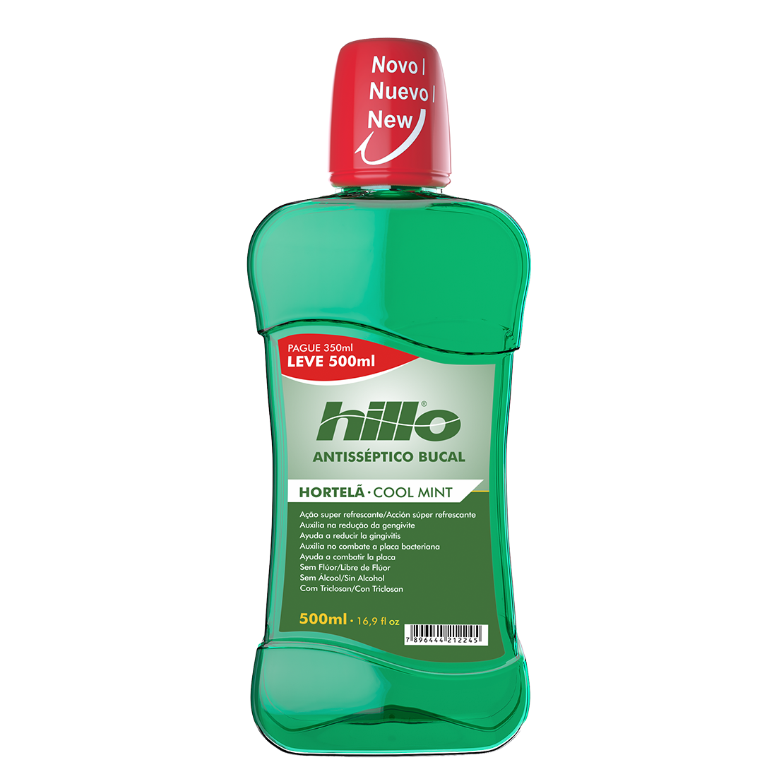 ANTISSÉPTICO BUCAL HILLO HORTELÃ 500ML