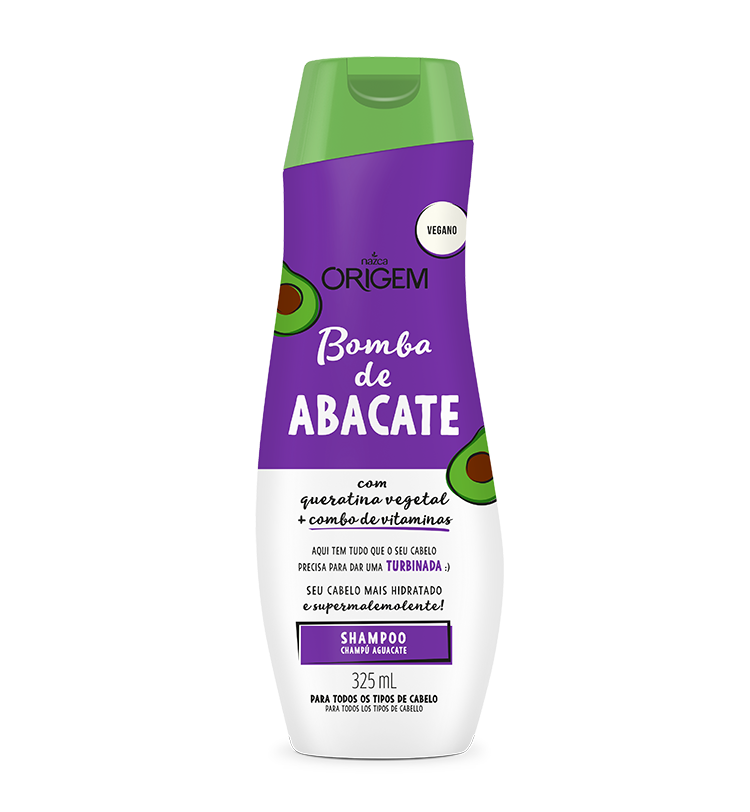 ORIGEM SHAMPOO ABACATE 325ML