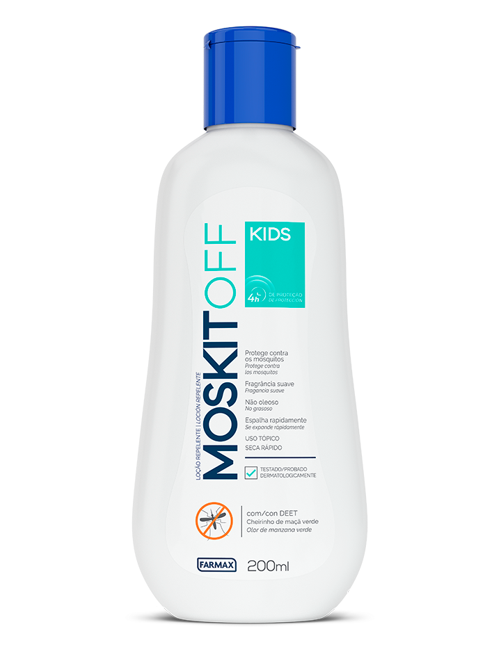REPELENTE KIDS FRASCO MOSKITOFF 200ML