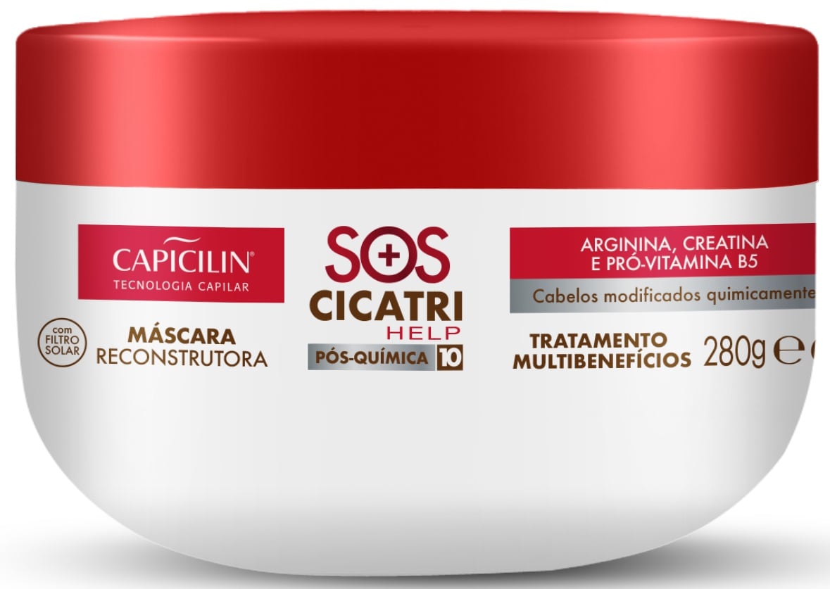 Máscara Capicilin Sos Cicatri Help 280g