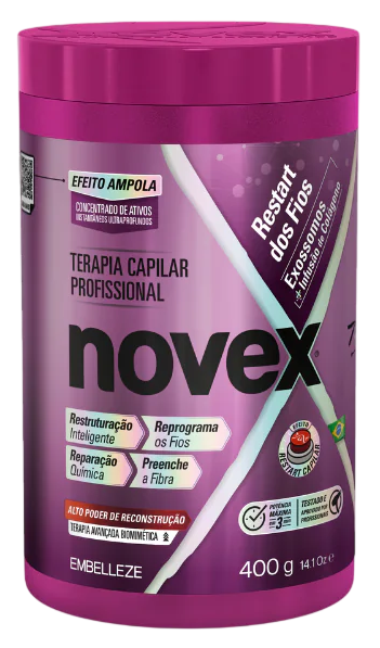 Creme de Tratamento Novex Exossomos Infusão de Colágeno 400g