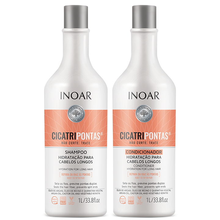 KIT SH+COND INOAR CICATRIPONTAS 1L 