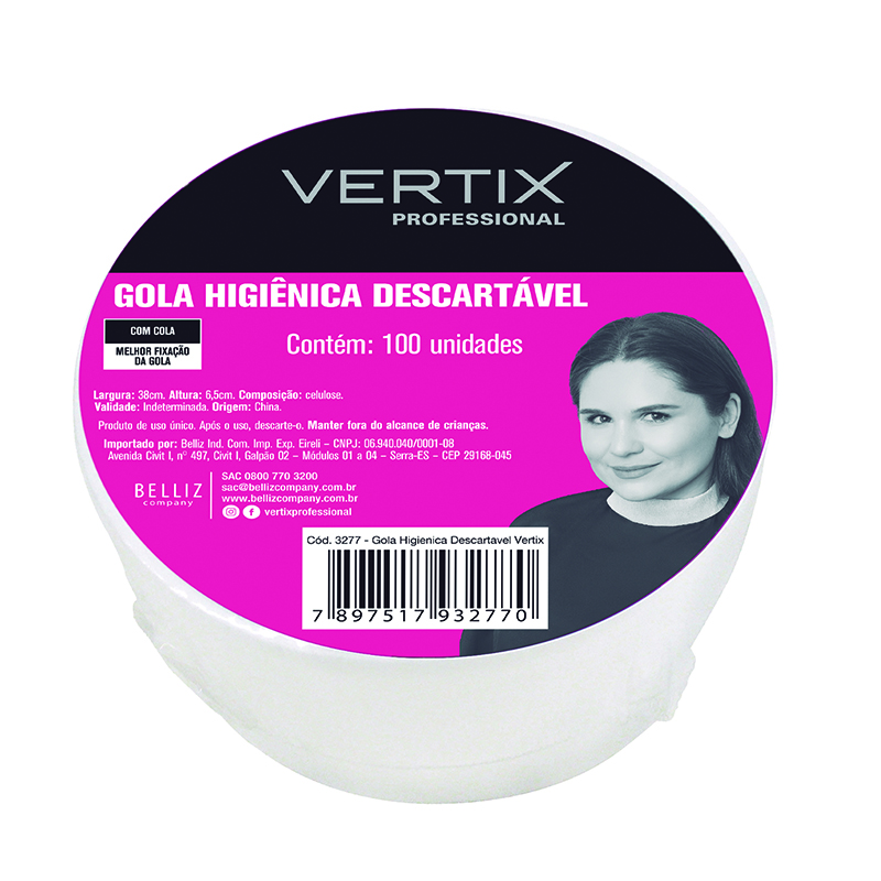 gola Higienica descartavel Vertix 3277