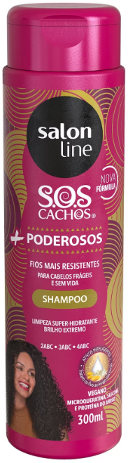 SHAMPOO SALON LINE SOS CACHOS 10 E 1 MULTIBENEFÍCIOS  300ML