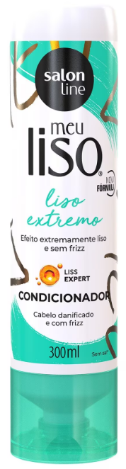 CONDICIONADOR SALON LINE MEU LISO EXTREMO BRILHO ESPELHADO  300ML