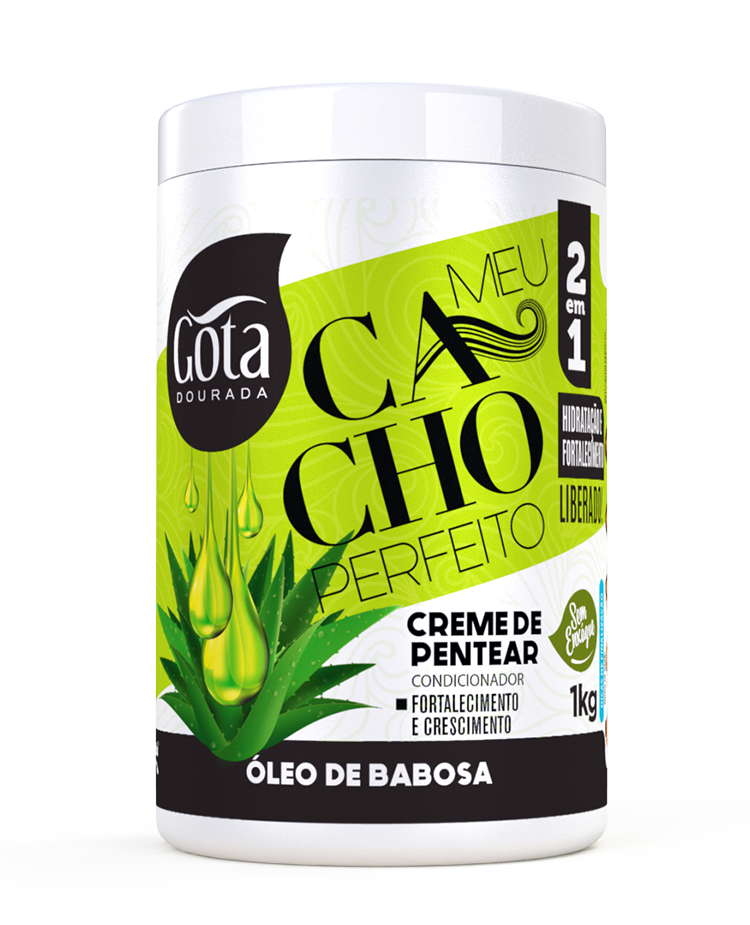 CREME DE PENTEAR OLEO DE BABOSA 1KG