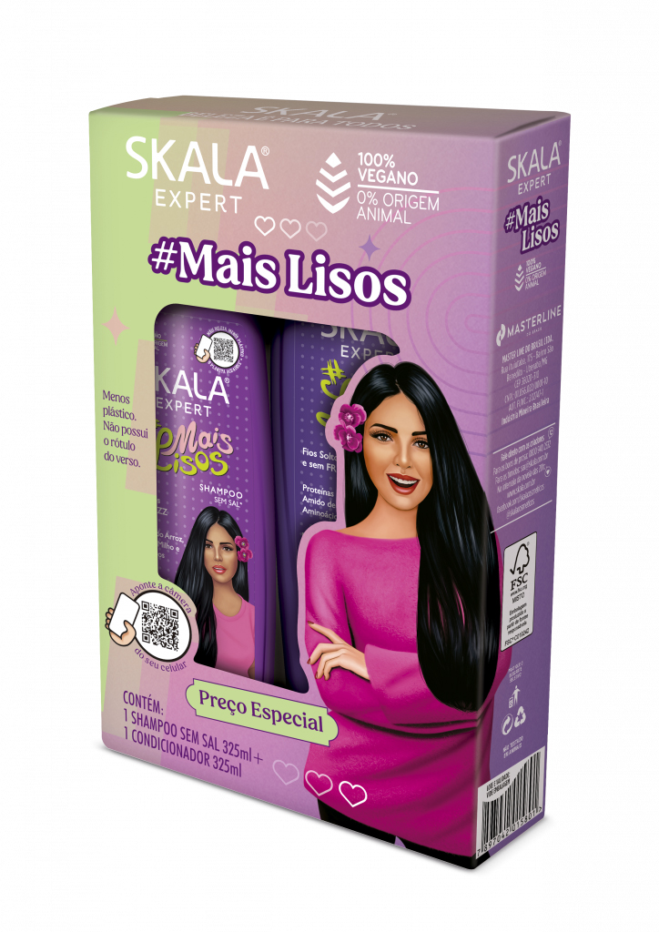 KIT SH+COND SKALA MAIS LISOS 325ML