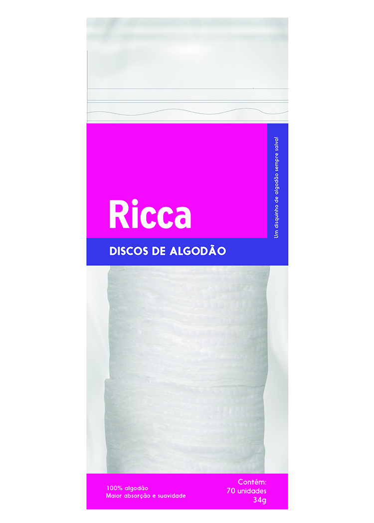 Disco de Algodão Ricca 570