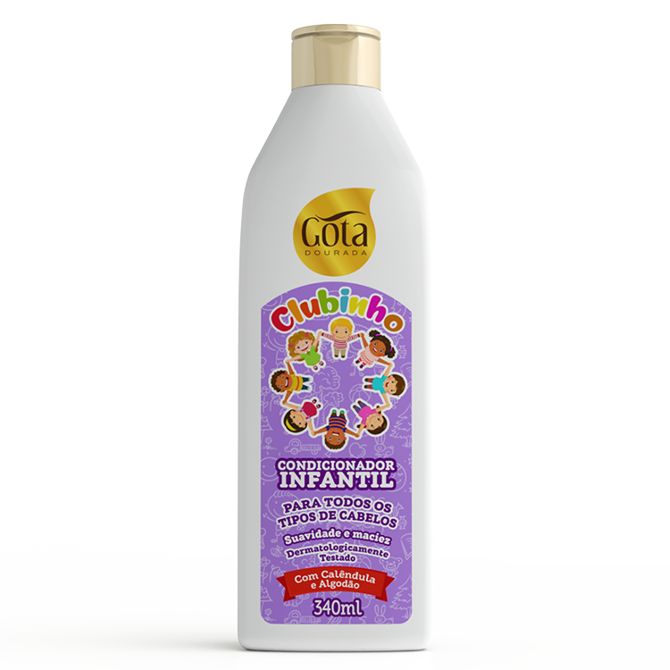 CONDICIONADOR CLUBINHO 340 ML TODOS OS TIPOS DE CABELOS 340 ML