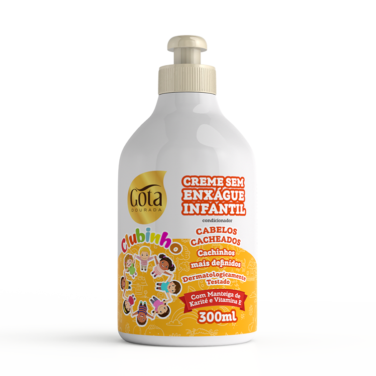 SEM ENXAGUE CLUBINHO 300ML CACHEADOS
