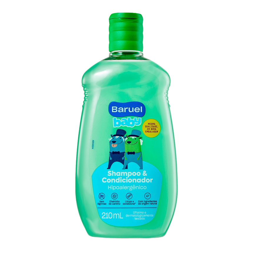 SHAMPOO BARUEL BABY 2EM1 210ML