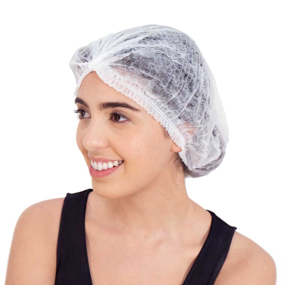 TOUCA DESCARTÁVEL NÃO TECIDO PACOTE C/50 UNIDADES