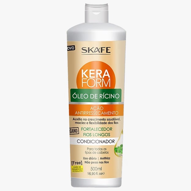 CONDICIONADOR KERAFORM ÓLEO DE RÍCINO 500ML