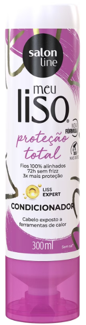 CONDICIONADOR SALON LINE MEU LISO PROTEÇÃO TOTAL  300ML