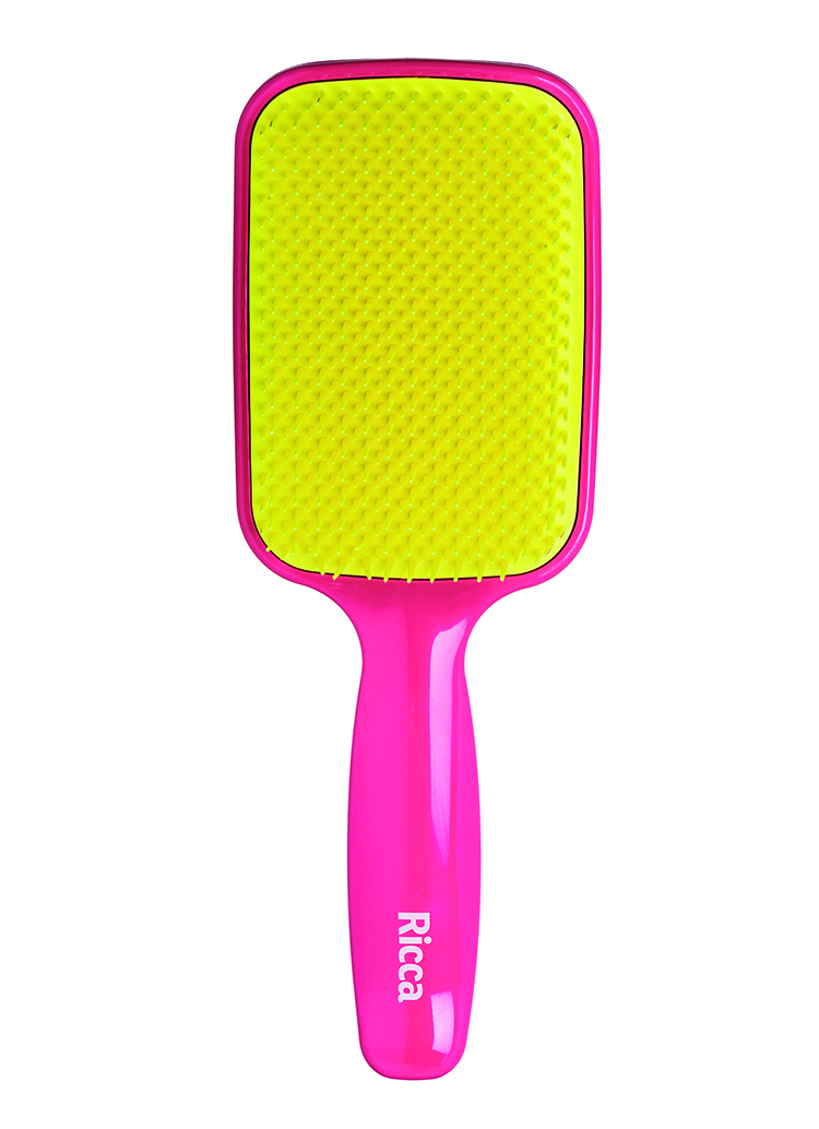 Escova Ricca Flex Raquete Pink 450