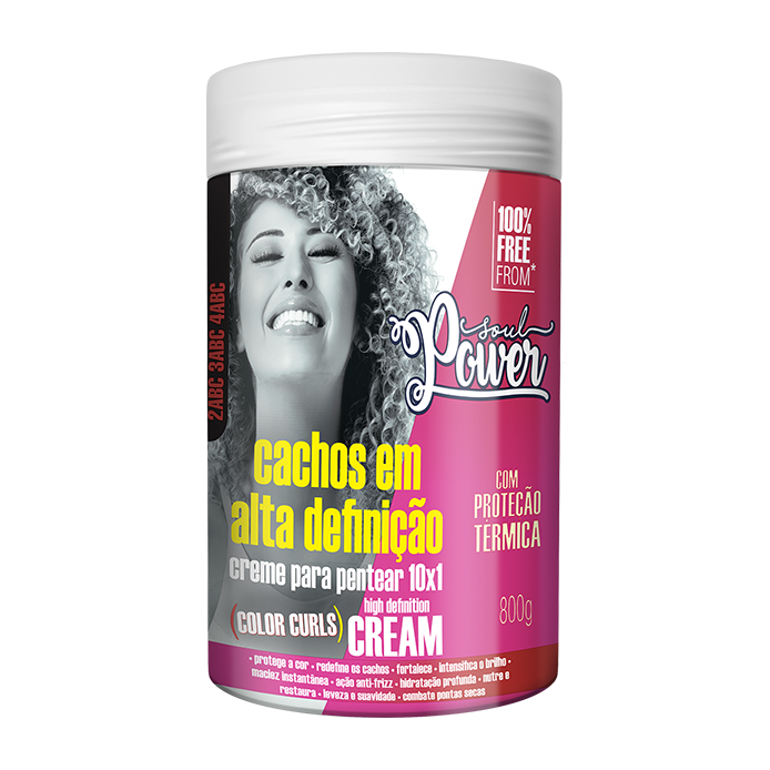 CREME PARA PENTEAR COLORAÇAOOR CURLS HIGH DEFINITION CREAM 800G