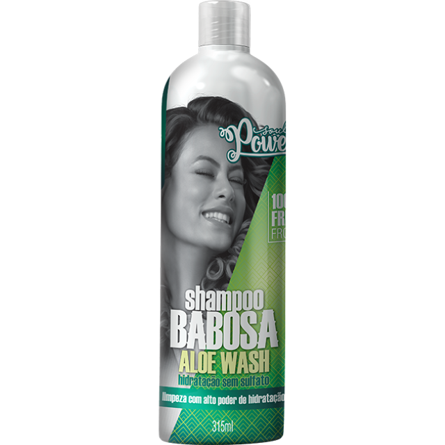 SHAMPOO BABOSA ALOE WASH SOUL POWER 315ML