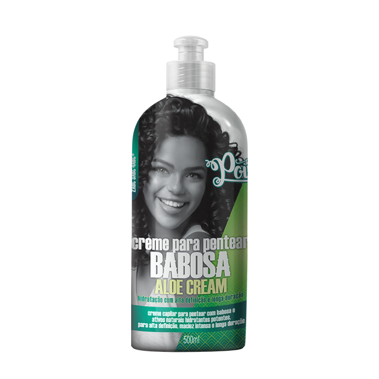 CREME PARA PENTEAR BABOSA ALOE CREAM SOUL POWER 500ML
