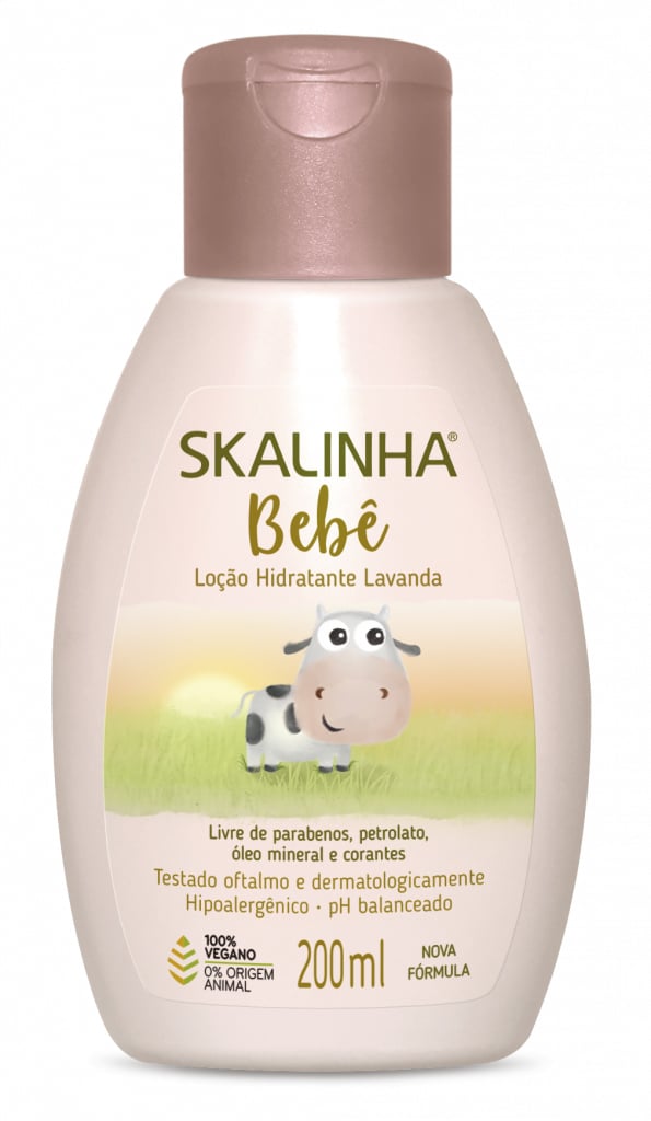 Loção Hidratante Skalinha Bebê Lavanda 200ml