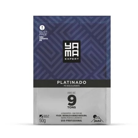 Pó Descolorante Yamá Platinado 50g - Pacote com 12 Unidades