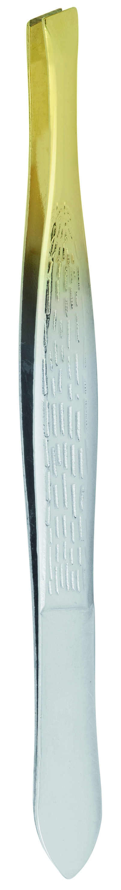 Pinça Enox Ponta Dourada Diagonal 1707