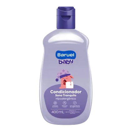 CONDICIONADOR BARUEL BABY SONO TRANQUILO 400ML