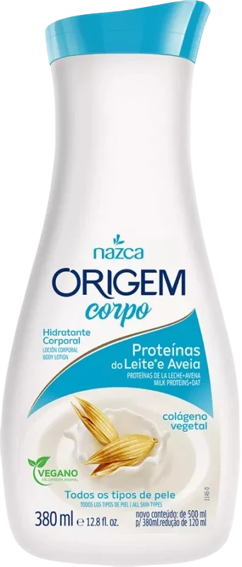 ORIGEM CORPO HID DEO PROTEI AVEIA 380 ML