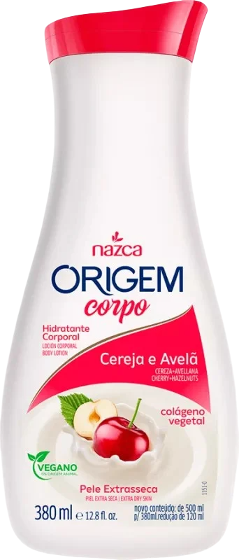 ORIGEM CORPO HID DEO CEREJA AVELA 380 ML