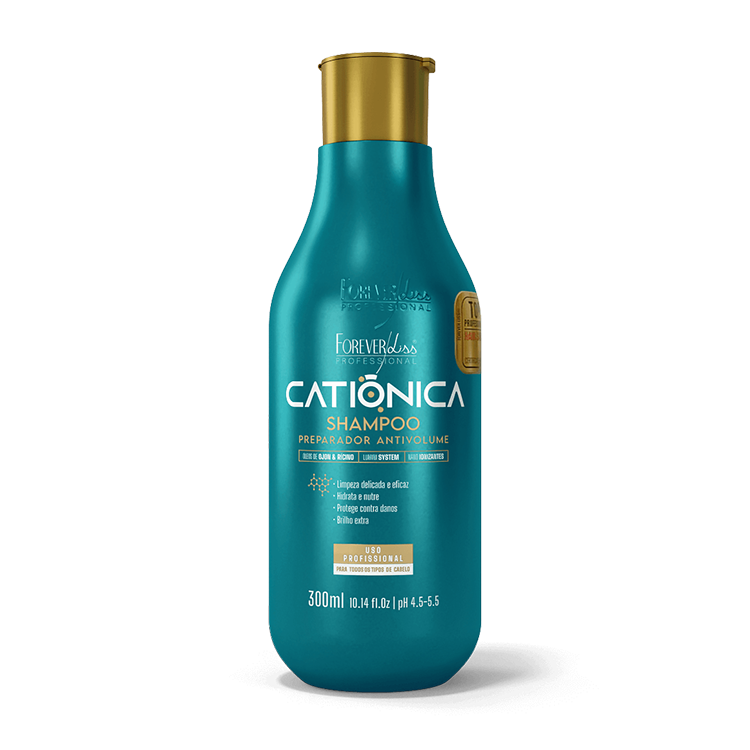 SHAMPOO CATIÔNICA FOREVER LISS 300ML