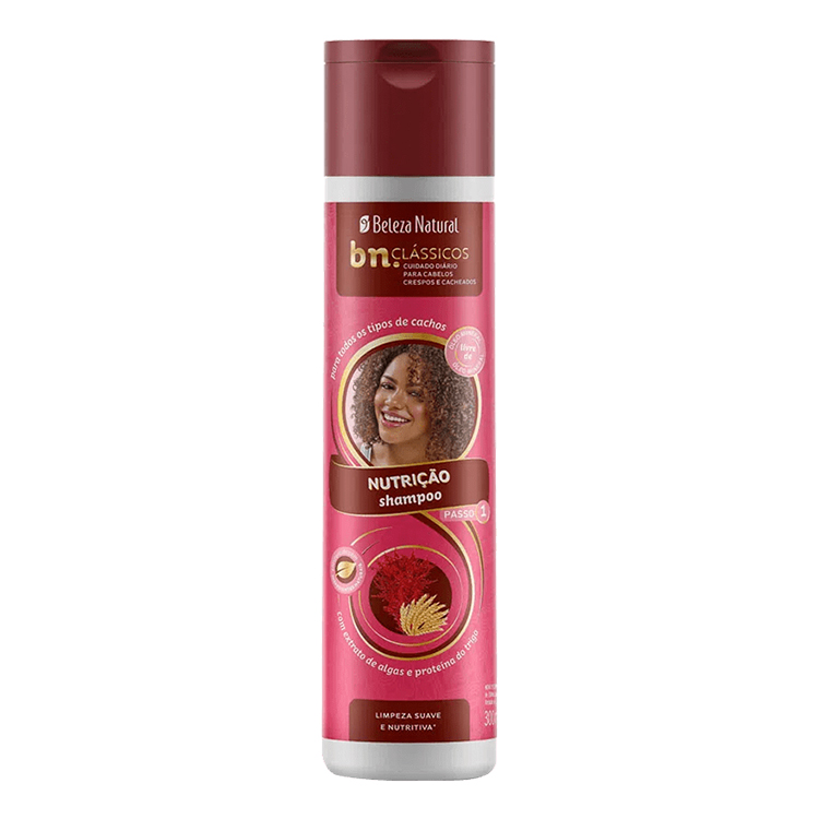 SHAMPOO BELEZA NATURAL NUTRIÇÃO 300 ML 