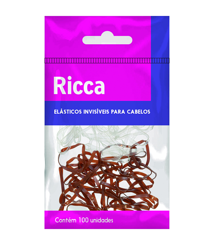 Elástico Invisível Ricca (100 Unidades)