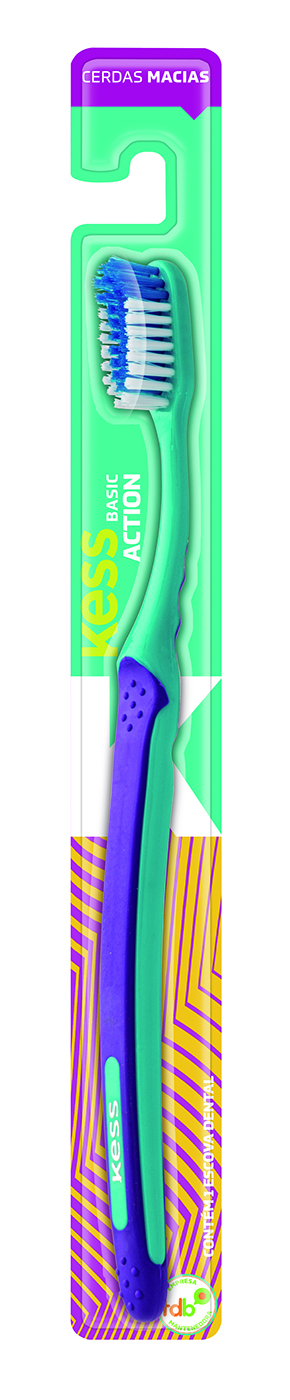 Escova Dental Kess Basic Action Macia 2552