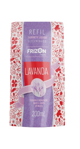 SABONETE LÍQUIDO LAVANDA 200 ML REFIL