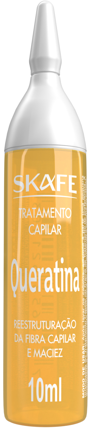 TRATAMENTO CAPILAR QUERATINA SKAFE 10ML