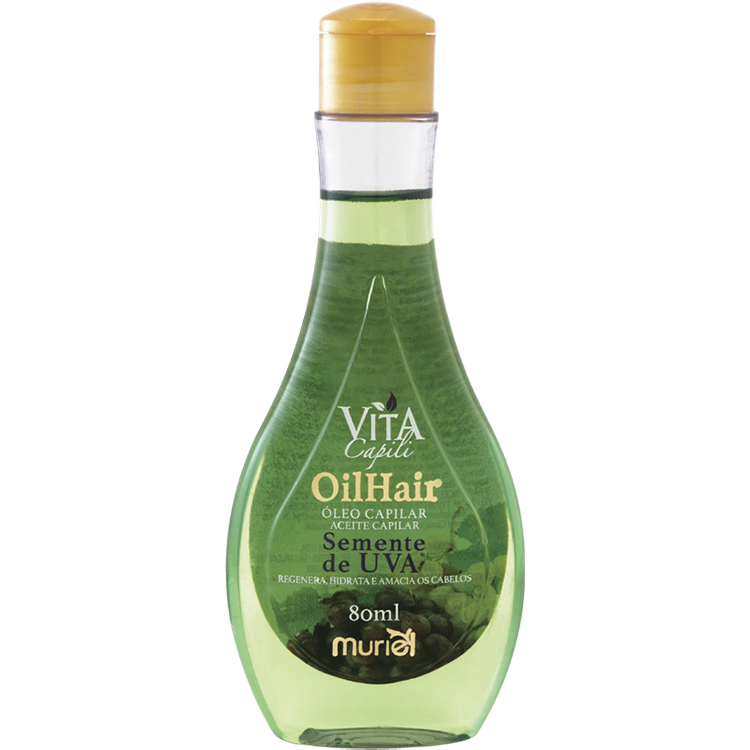 OLEO CAPILAR VITA CAPILI SEMENTE DE UVA 80ML