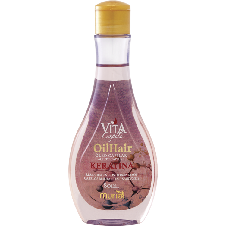 OLEO CAPILAR VITA CAPILI QUERATINA 80ML