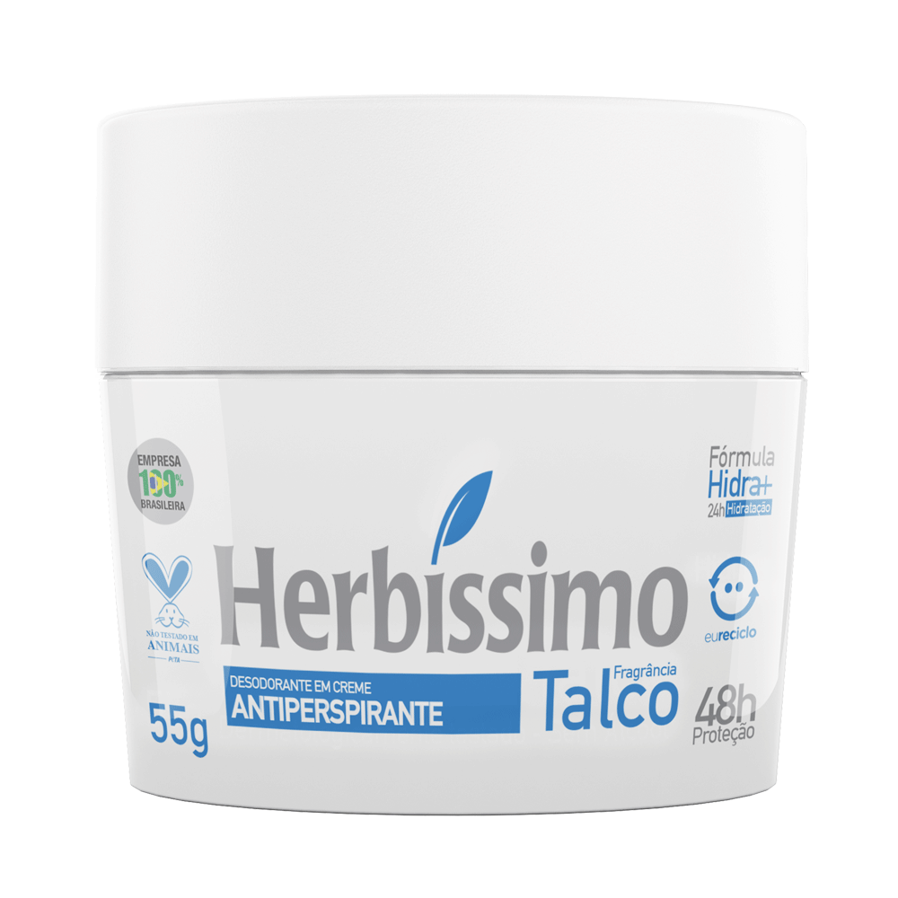 DESODORANTE CREME HERB. TALCO 55 GR