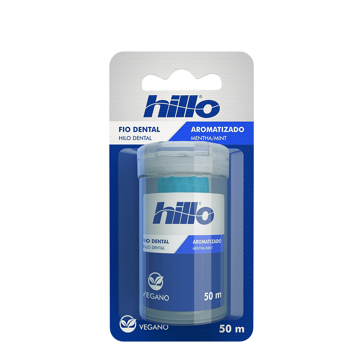 FIO DENTAL HILLO VEGANO MENTHA 50M C/48