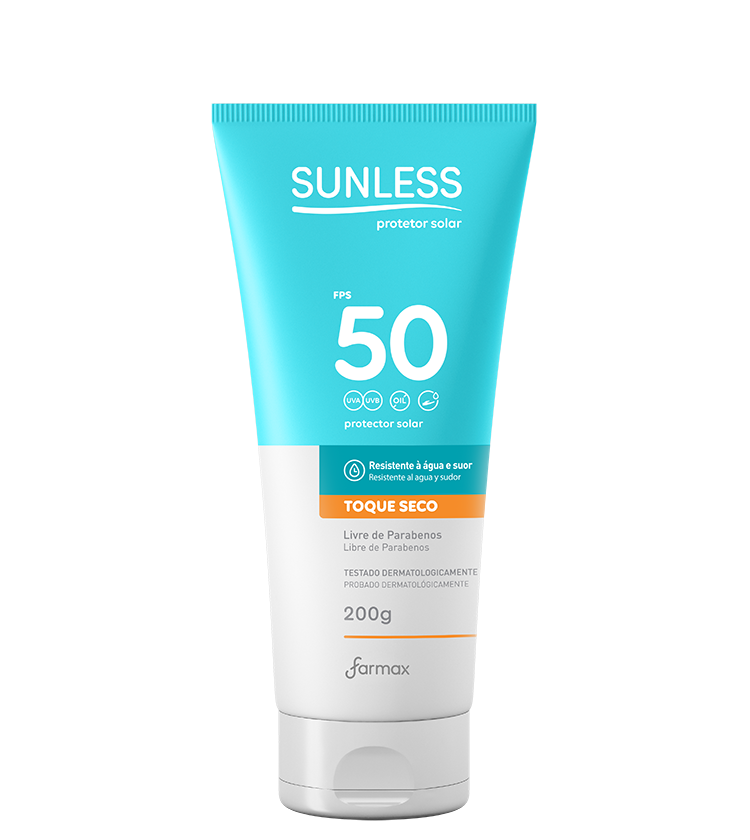 Protetor Solar Farmax Sunless Fps50 200g