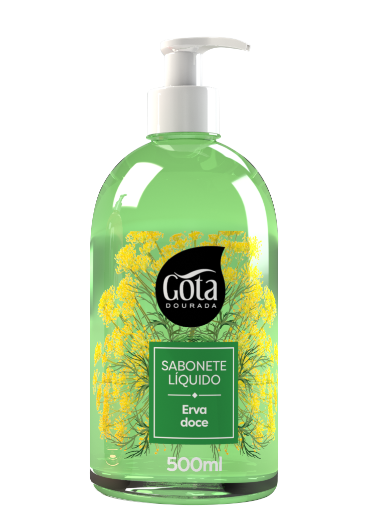 SABONETE LIQUIDO 500ML ERVA DOCE