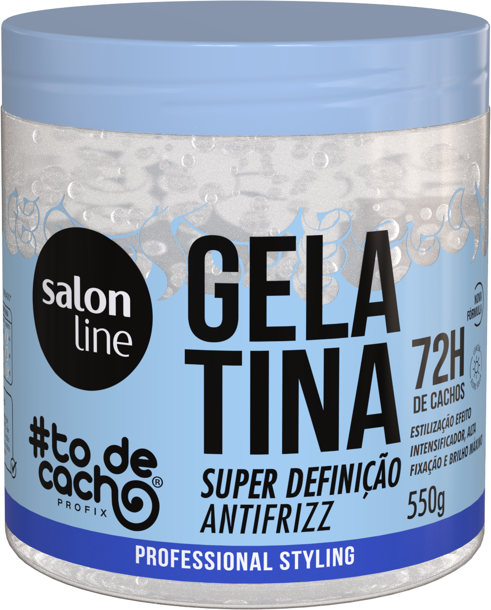 Gelatina Salon Line #Todecacho Super Definição Antifrizz 550g