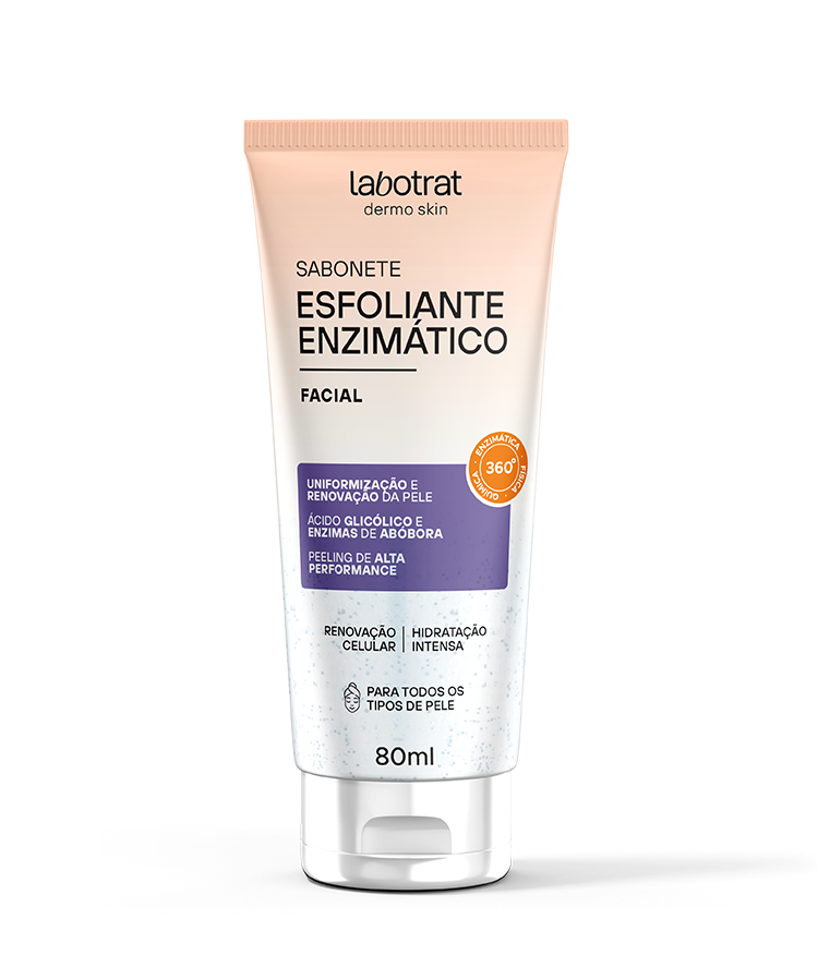 SABONETE ESFOLIANTE FACIAL VITAMINA C DERMO SKIN 80ML LABOTRAT