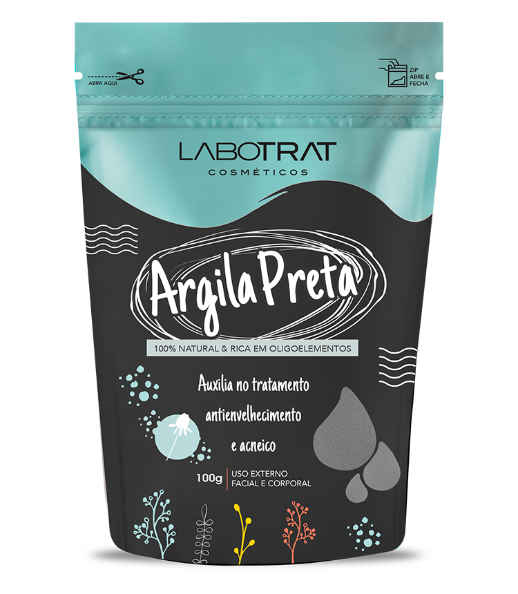 ARGILA PRETA DIA A DIA 100G LABOTRAT