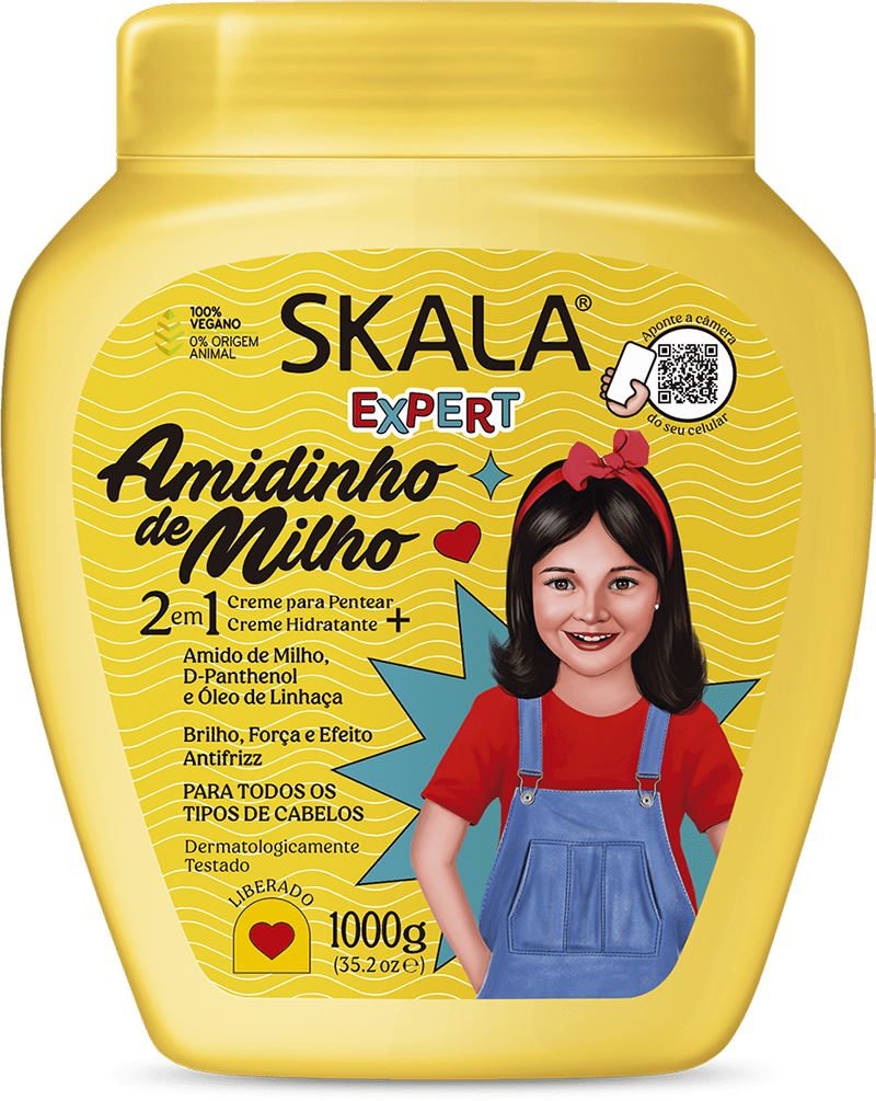 CR TRAT SKALA KIDS 2EM1 AMID.MILHO 1KG